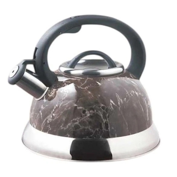 Чайник Edenberg EB-8871 из нержавеющей стали со свистком 3л Brown