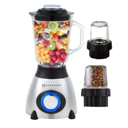 Стационарный стеклянный блендер Edenberg EB-60050 с кофемолкой 2в1 1000Вт