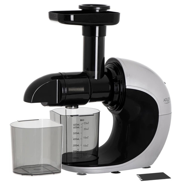 Соковыжималка шнековая для цитрусовых фруктов и овощей Adler AD 4130 домашняя электрическая на 150Вт