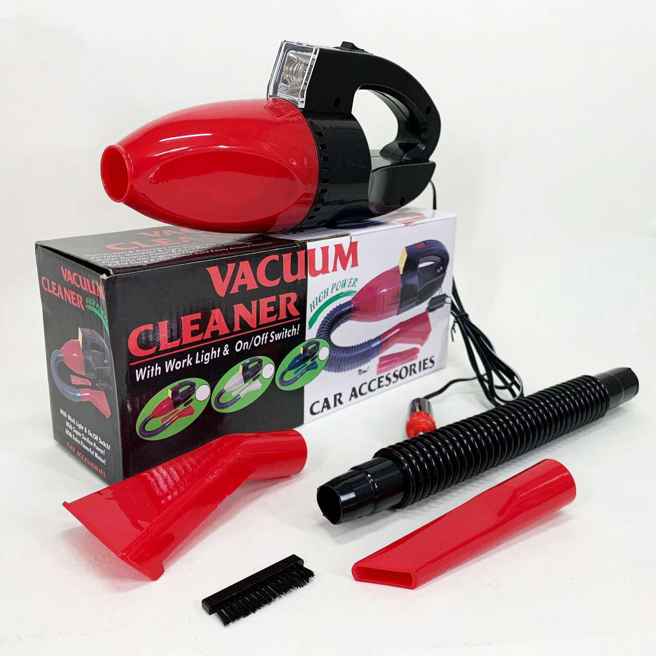 Пылесос для авто Car vacuum cleaner, портативный автомобильный пылесос, маленький пылесос для машины