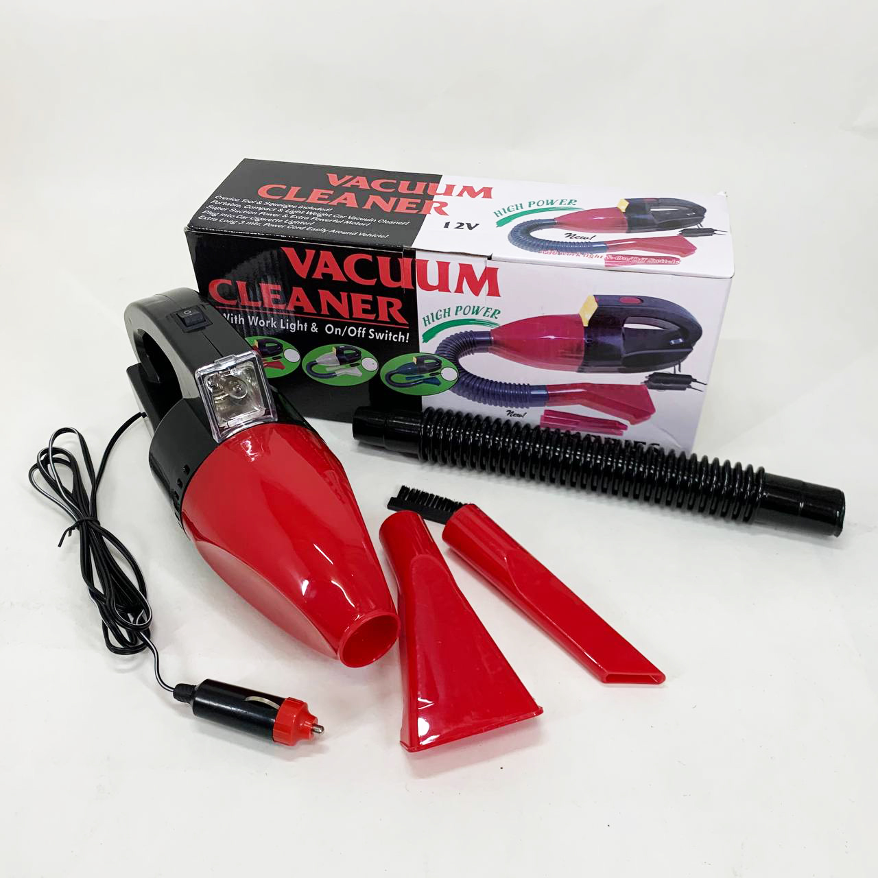 Пылесос для авто Car vacuum cleaner, портативный автомобильный пылесос, маленький пылесос для машины