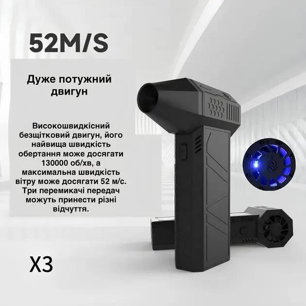Ручной аккумуляторный мини-турбовентилятор, компрессор, Автомобильный турбовентилятор для удаления пыли