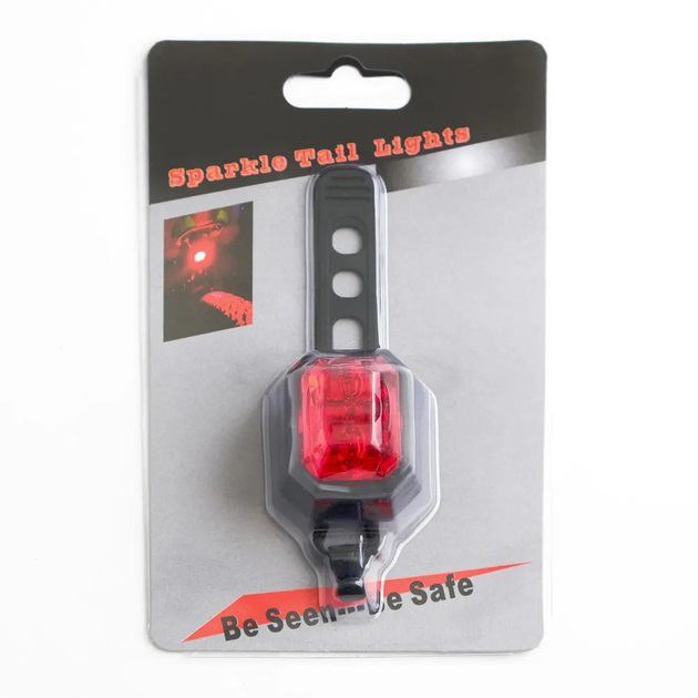 Велофонарь задний AQ-009-3LED
