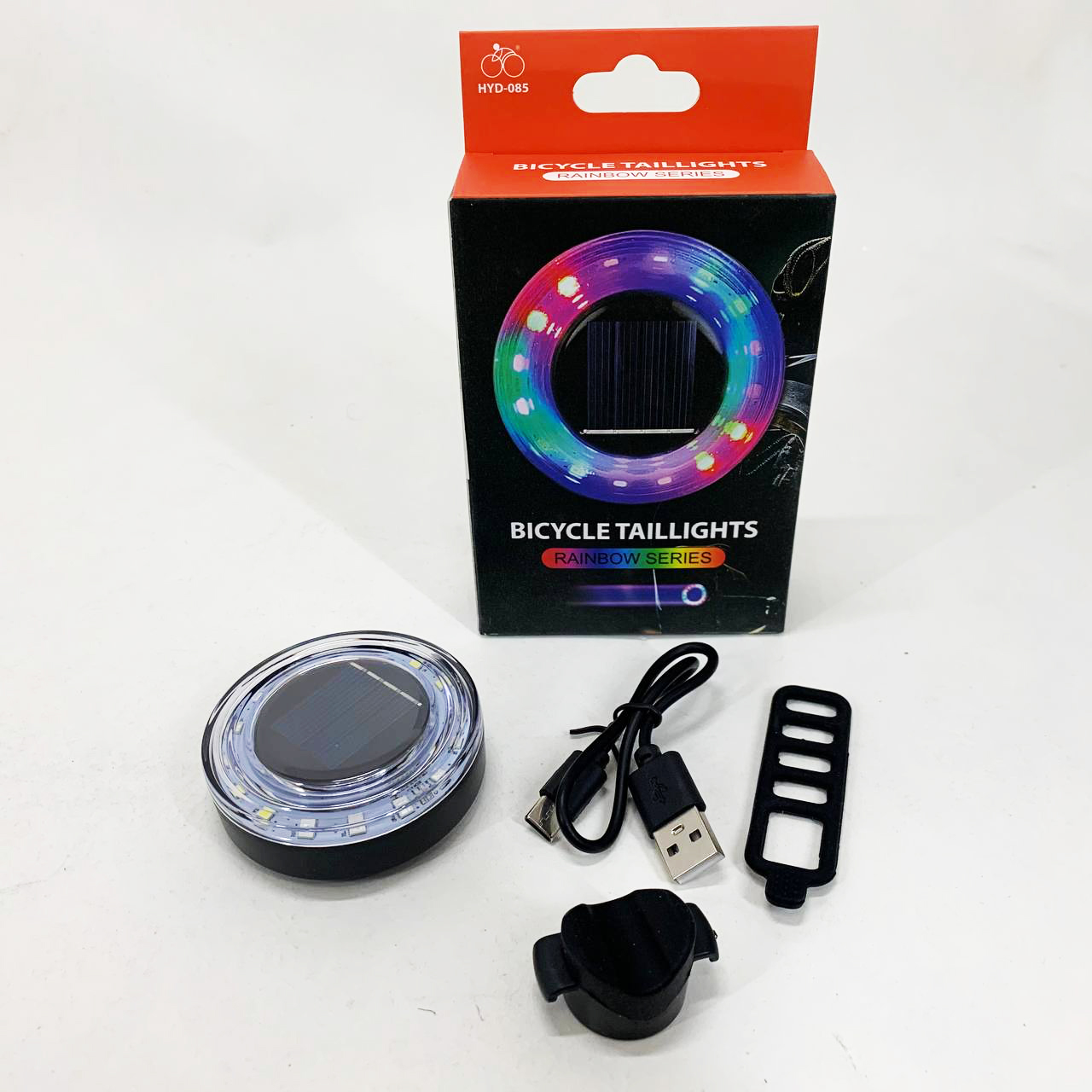 Велофонарь HYD-085-SMD(RGB)
