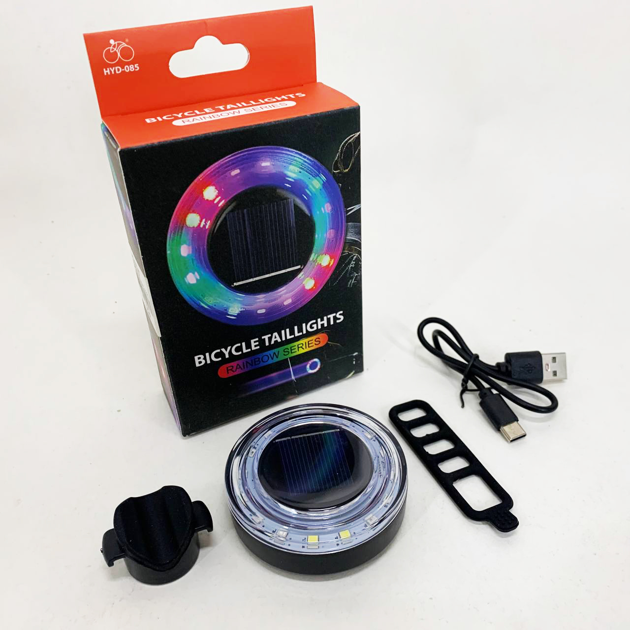 Велофонарь HYD-085-SMD(RGB)