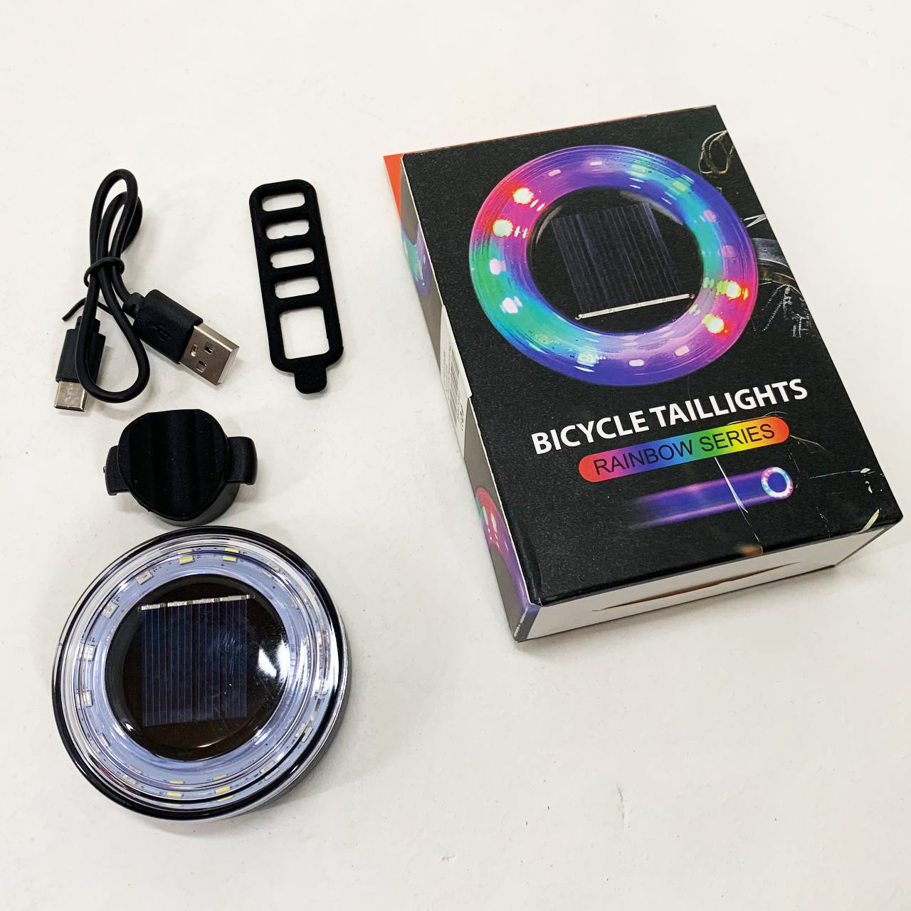Велофонарь HYD-085-SMD(RGB)