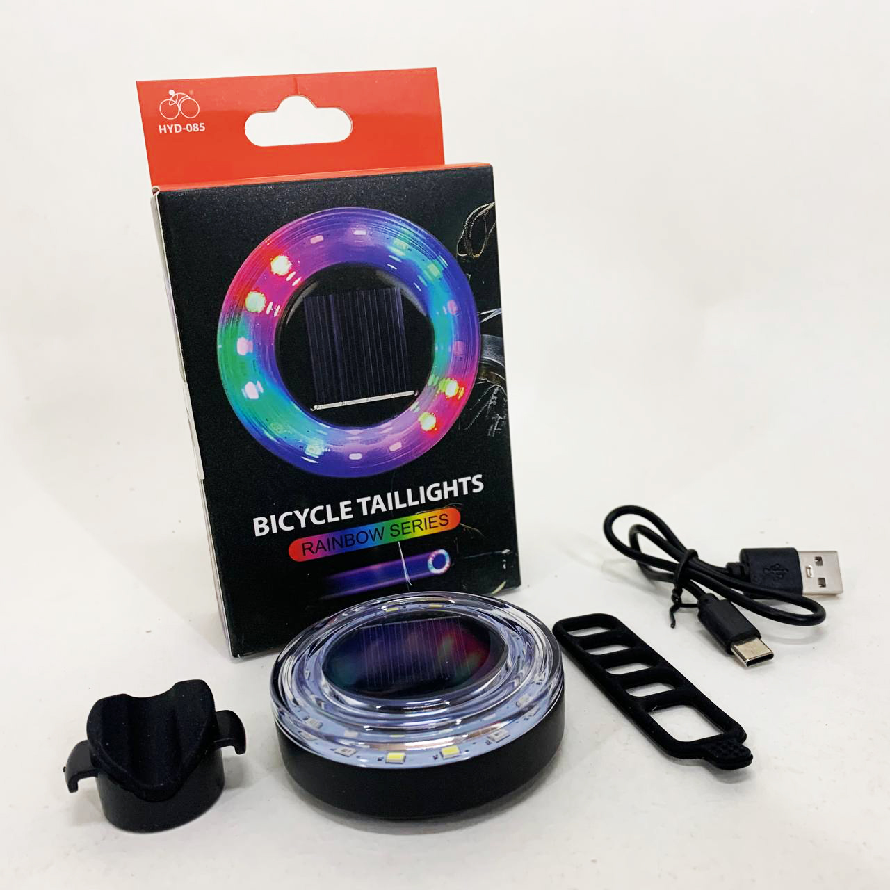 Велофонарь HYD-085-SMD(RGB)