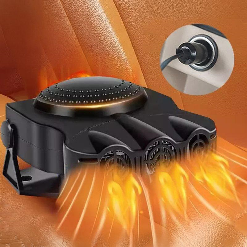 Тепловентилятор автомобильный Car Fan CF-612, дуйка для авто, Универсальный обогреватель в машину