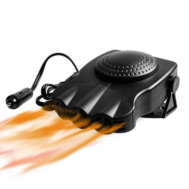 Тепловентилятор автомобильный Car Fan CF-612, дуйка для авто, Универсальный обогреватель в машину