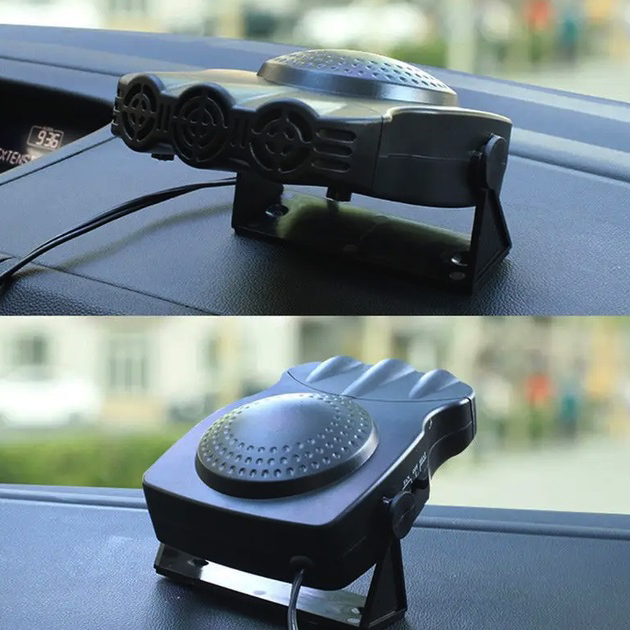 Тепловентилятор автомобильный Car Fan CF-612, дуйка для авто, Универсальный обогреватель в машину