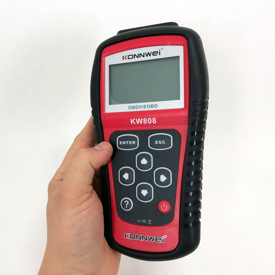 Профессиональный сканер для авто Konnwei KW808 OBD II/EOBD, Сканер для диагностики, Тестер диагностика