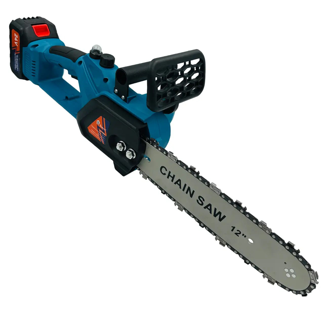 Аккумуляторные цепные пилы DOMOTEC Chain Saw 12'' (30см), Хорошая аккумуляторная пила, Ручная садовая