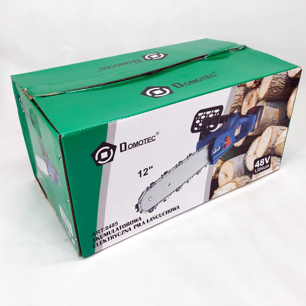 Аккумуляторные цепные пилы DOMOTEC Chain Saw 12'' (30см), Хорошая аккумуляторная пила, Ручная садовая