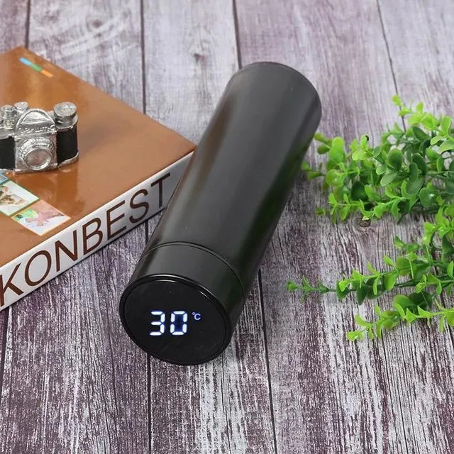 Умный термос с экраном, Термос из нержавейки, Термос с дисплеем температуры, Термос с термометром