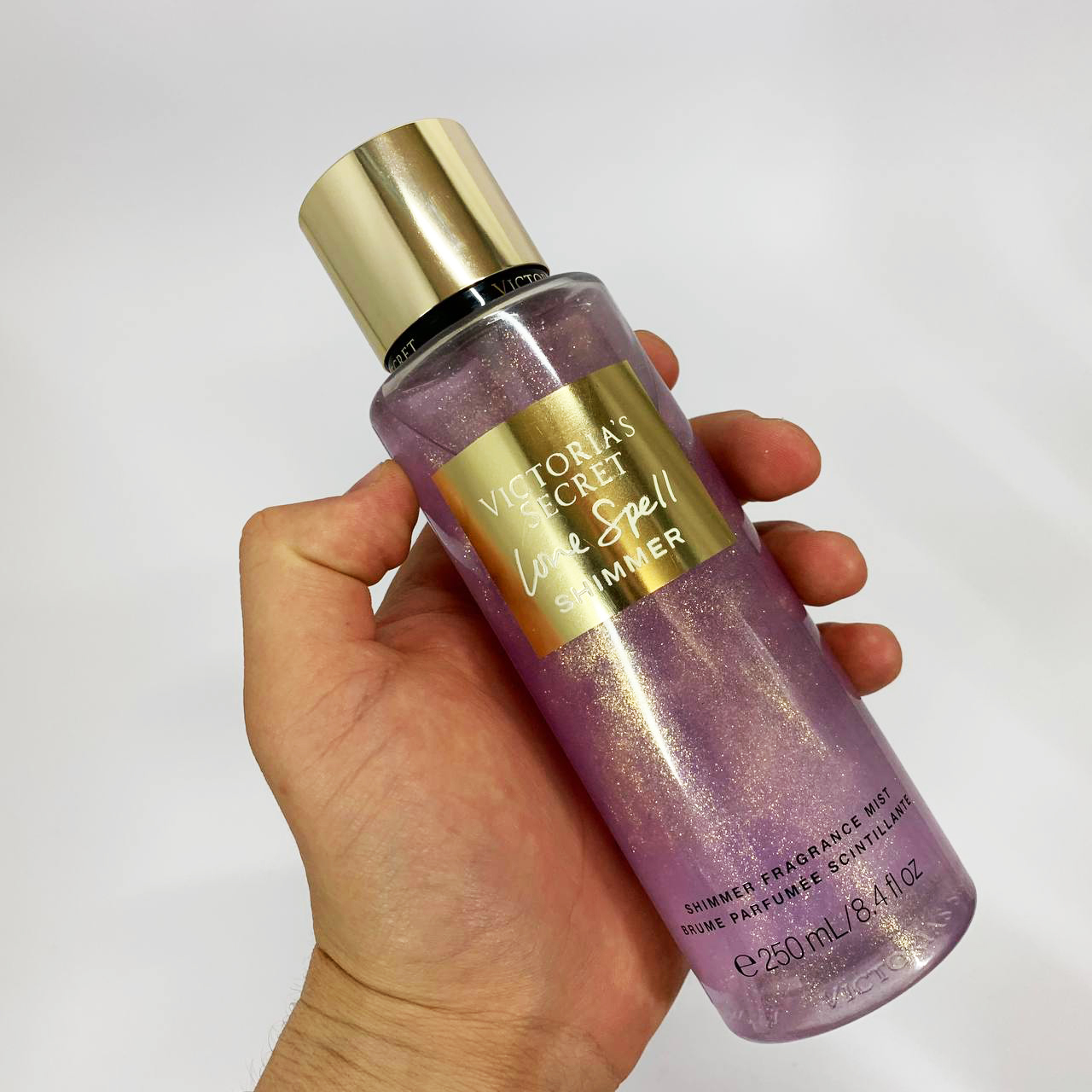 Парфюмированный спрей для тела Victoria's Secret Love Spell Shimmer 250 мл, original