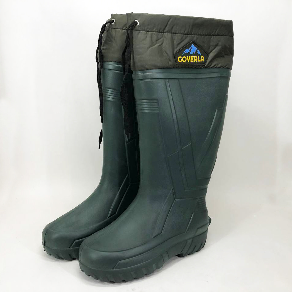 Сапоги качественные резиновые утепленные высокие 41р 27см, сапоги резиновые мужские рыбацкие