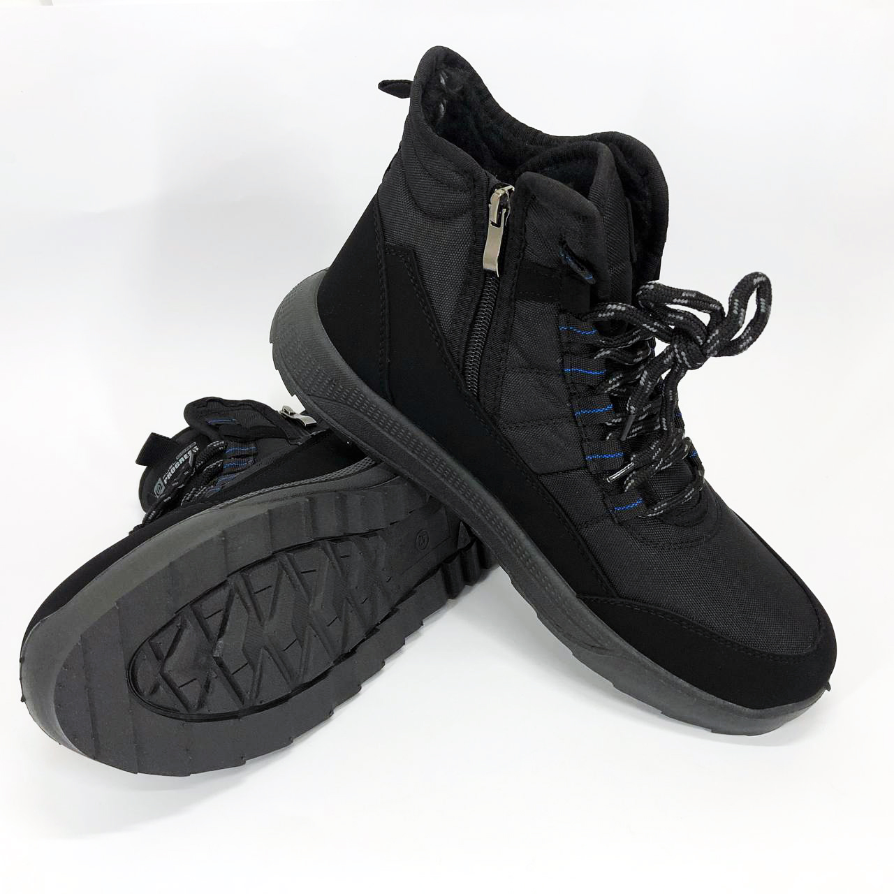 Ботинки мужские 45р 29см, Кроссовки еврозима, Кроссовки термо осень, Удобная рабочая обувь для мужчин