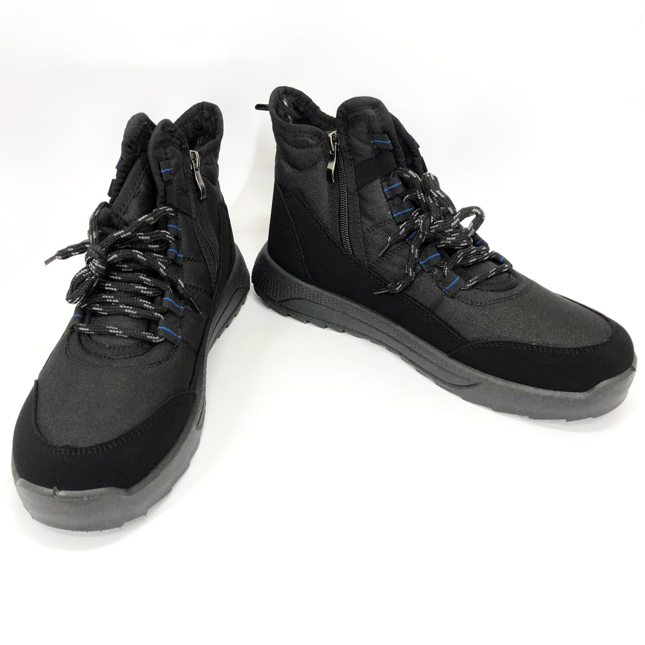 Ботинки мужские 45р 29см, Кроссовки еврозима, Кроссовки термо осень, Удобная рабочая обувь для мужчин