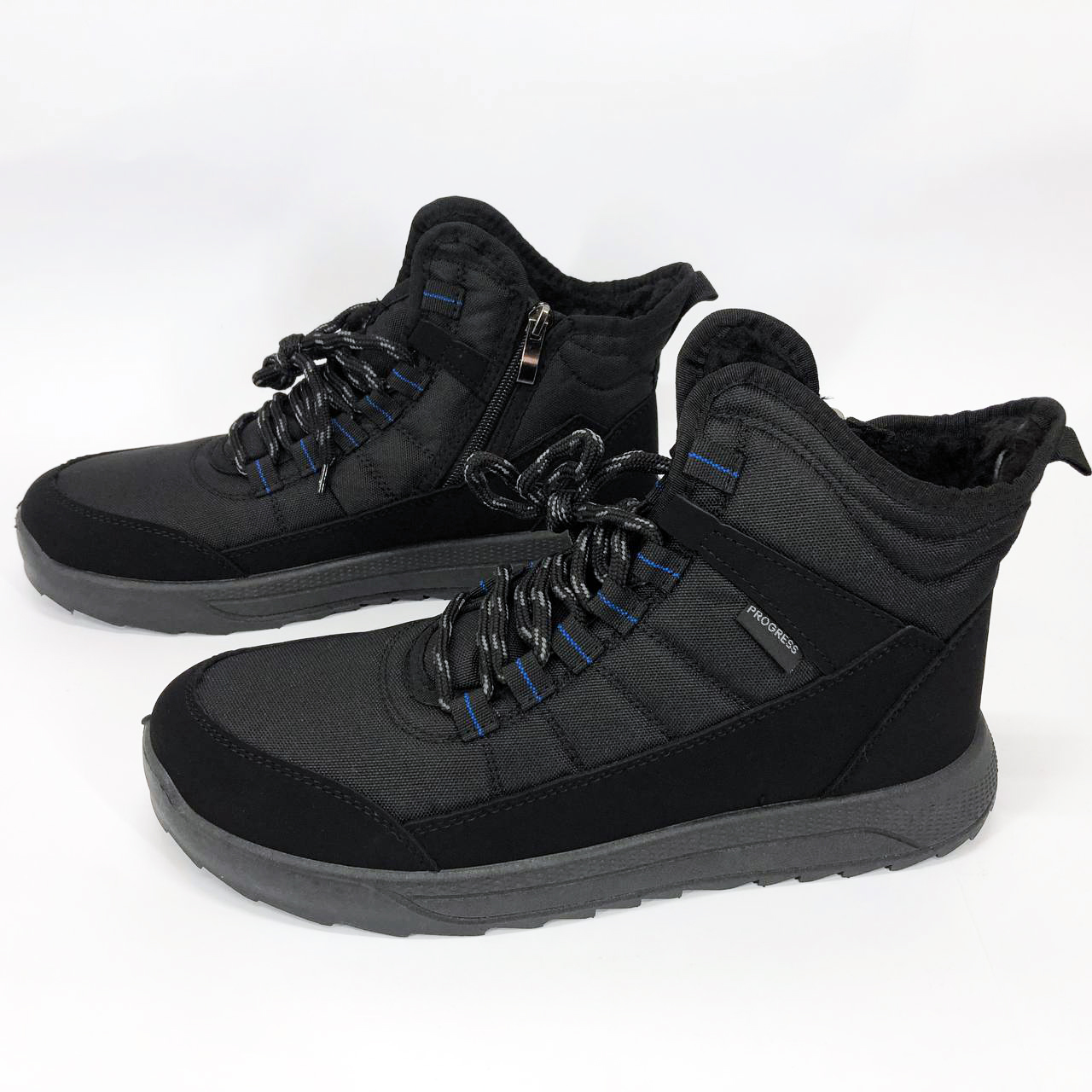 Ботинки мужские 45р 29см, Кроссовки еврозима, Кроссовки термо осень, Удобная рабочая обувь для мужчин