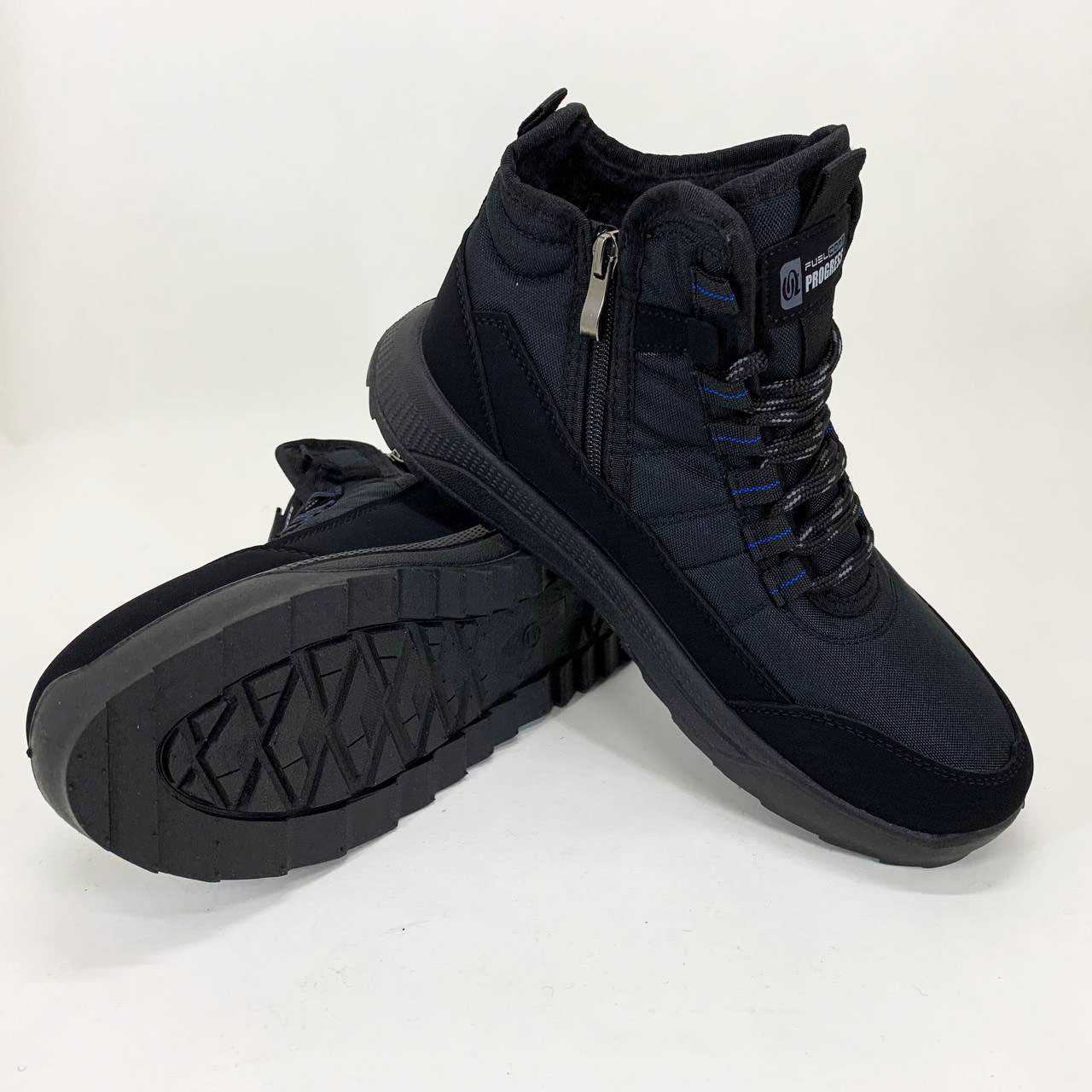 Ботинки мужские 45р 29см, Кроссовки еврозима, Кроссовки термо осень, Удобная рабочая обувь для мужчин