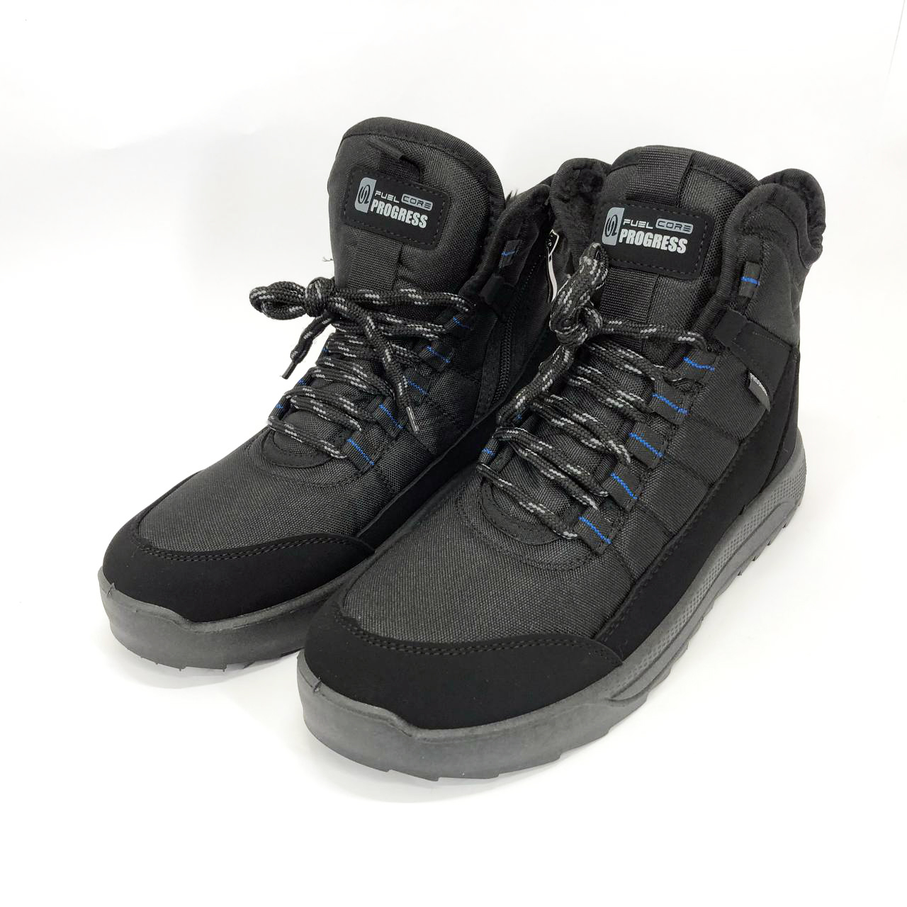 Ботинки мужские 46р 29,5см, Кроссовки для прогулок зимой, Зимние мужские кроссовки из текстиля полуботинки