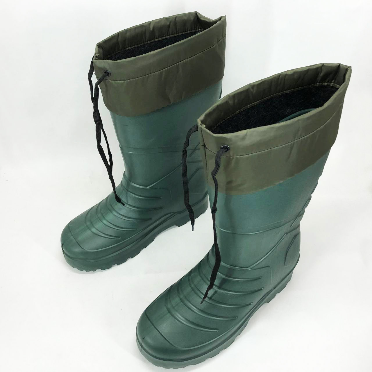 Сапоги резиновые высокие мужские 42р 28см утепленные, Резиновые сапоги для активного отдыха