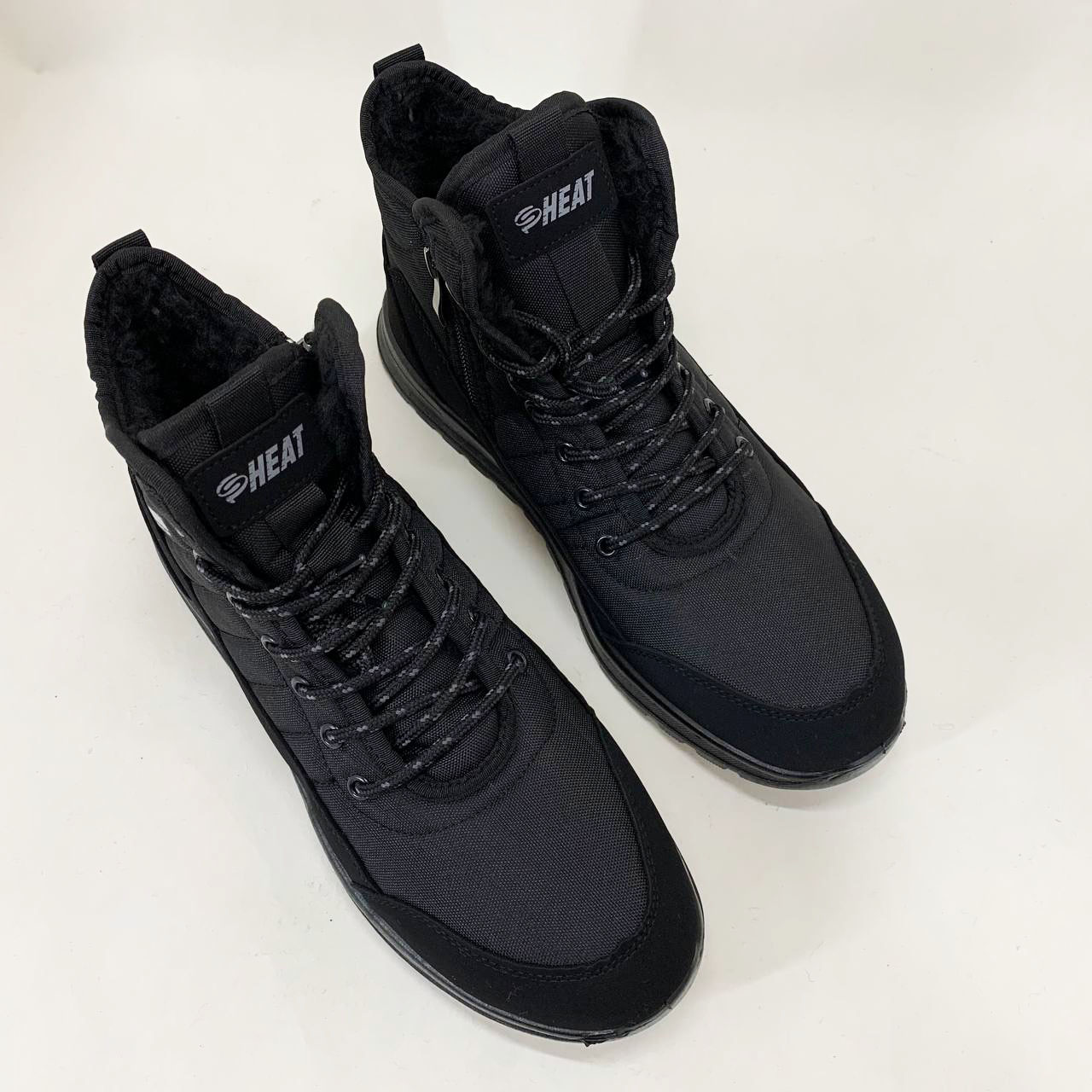 Ботинки мужские утепленные 41р 27см Высокие кроссовки термо, Ботинки кроссовки мех