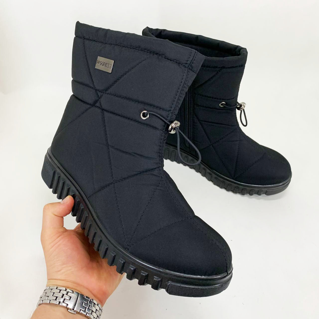 Ботинки женские утепленные 38р 25см, Женские зимние ботинки из войлока