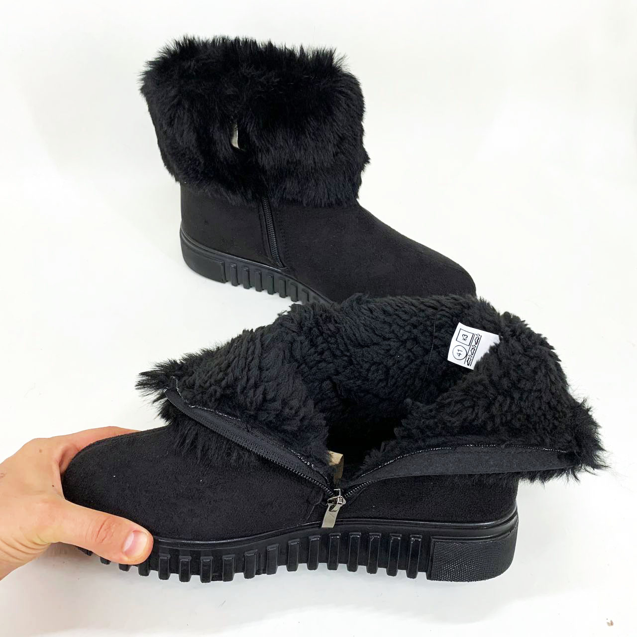 Ботинки женские утепленные 38р 25см, Женские галоши пена на меху, Бурки бабуши женские войлок