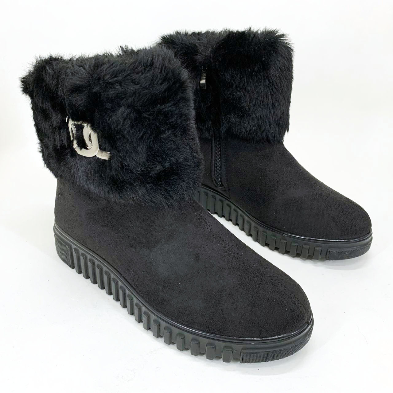 Ботинки женские утепленные 38р 25см, Женские галоши пена на меху, Бурки бабуши женские войлок