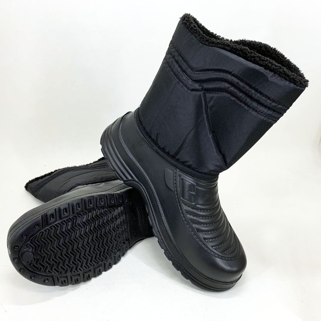 Ботинки мужские утепленные 42р 26см, Активные мужские резиновые сапоги