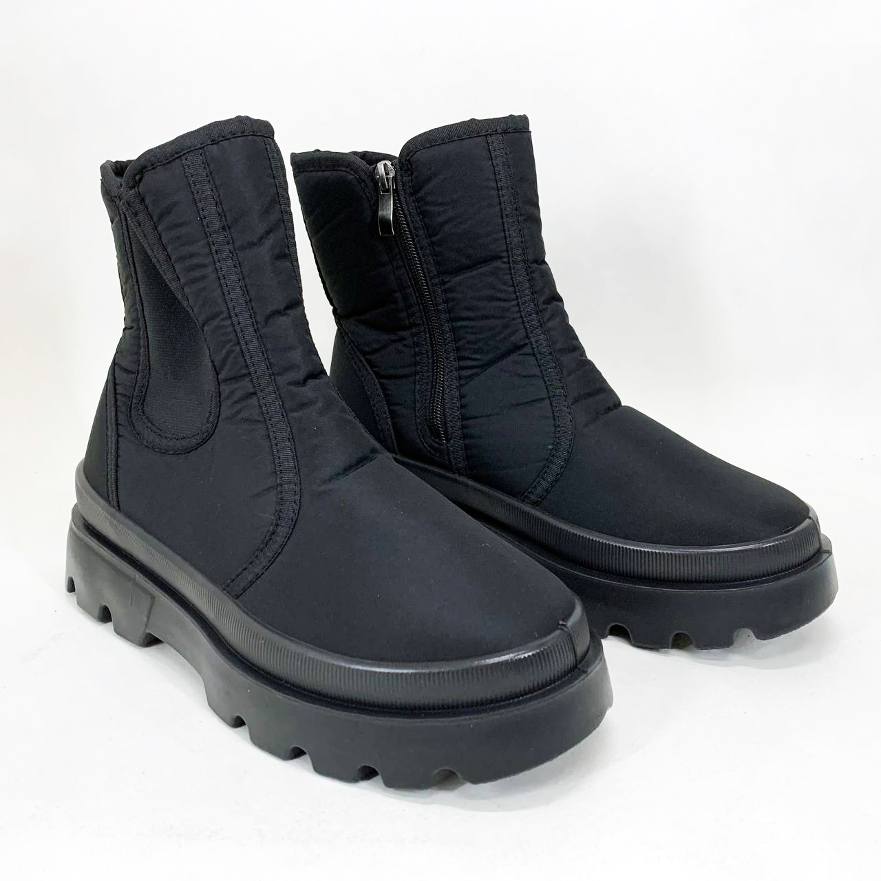 Челси женские 40р 25см черные, Дизайнерские женские ботинки, Женская демисезонная обувь утепленная