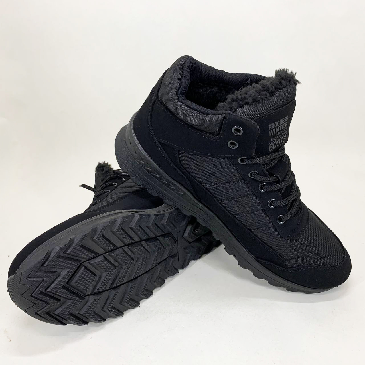 Ботинки мужские 43р 28см Спортивные термо кроссовки мужские