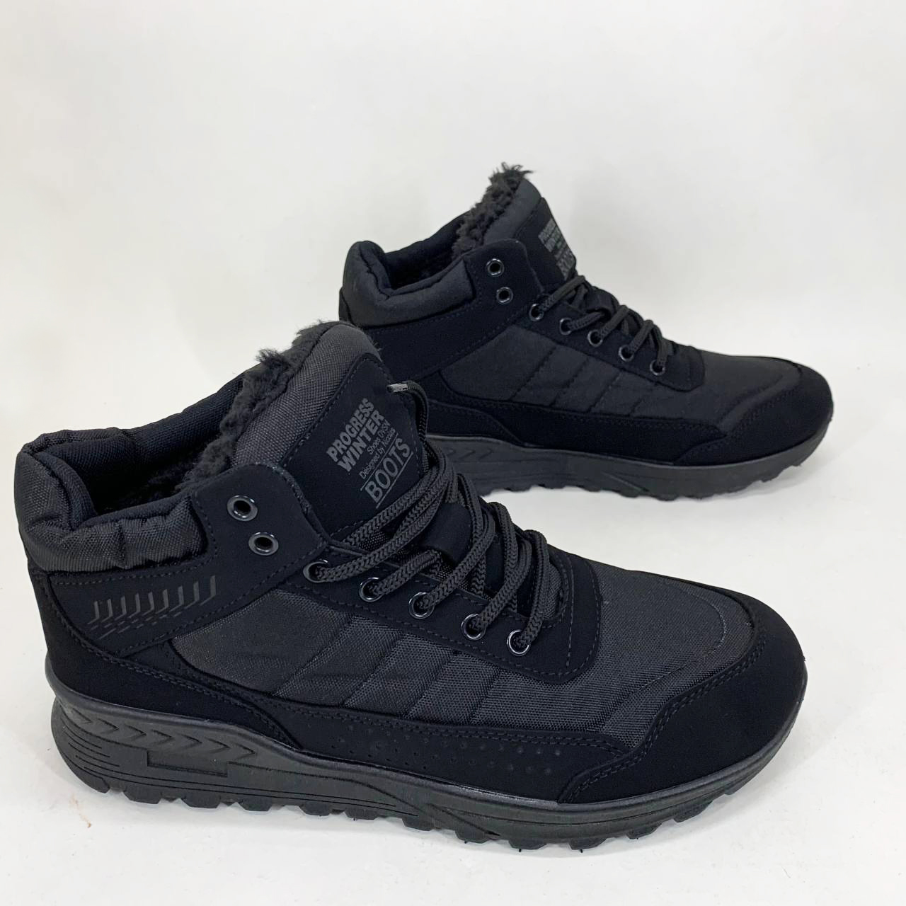 Ботинки мужские 43р 28см Спортивные термо кроссовки мужские