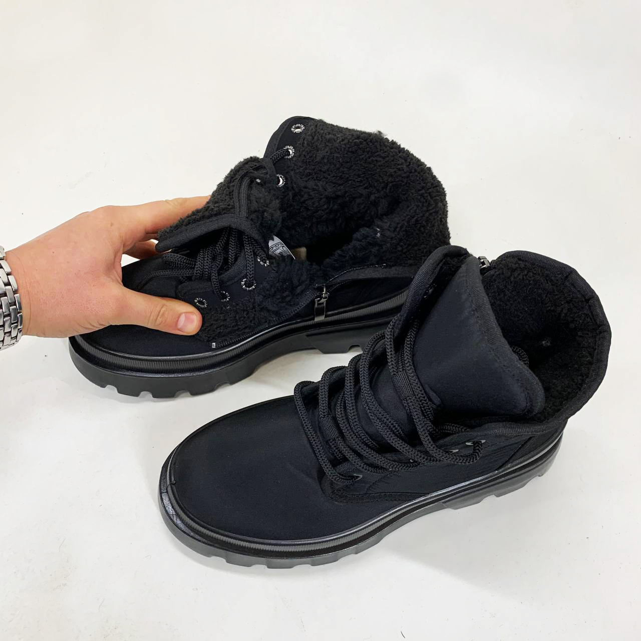 Сапоги женские 40р 25см, Ботинки женские повседневные, Женские теплые демисезонные сапоги