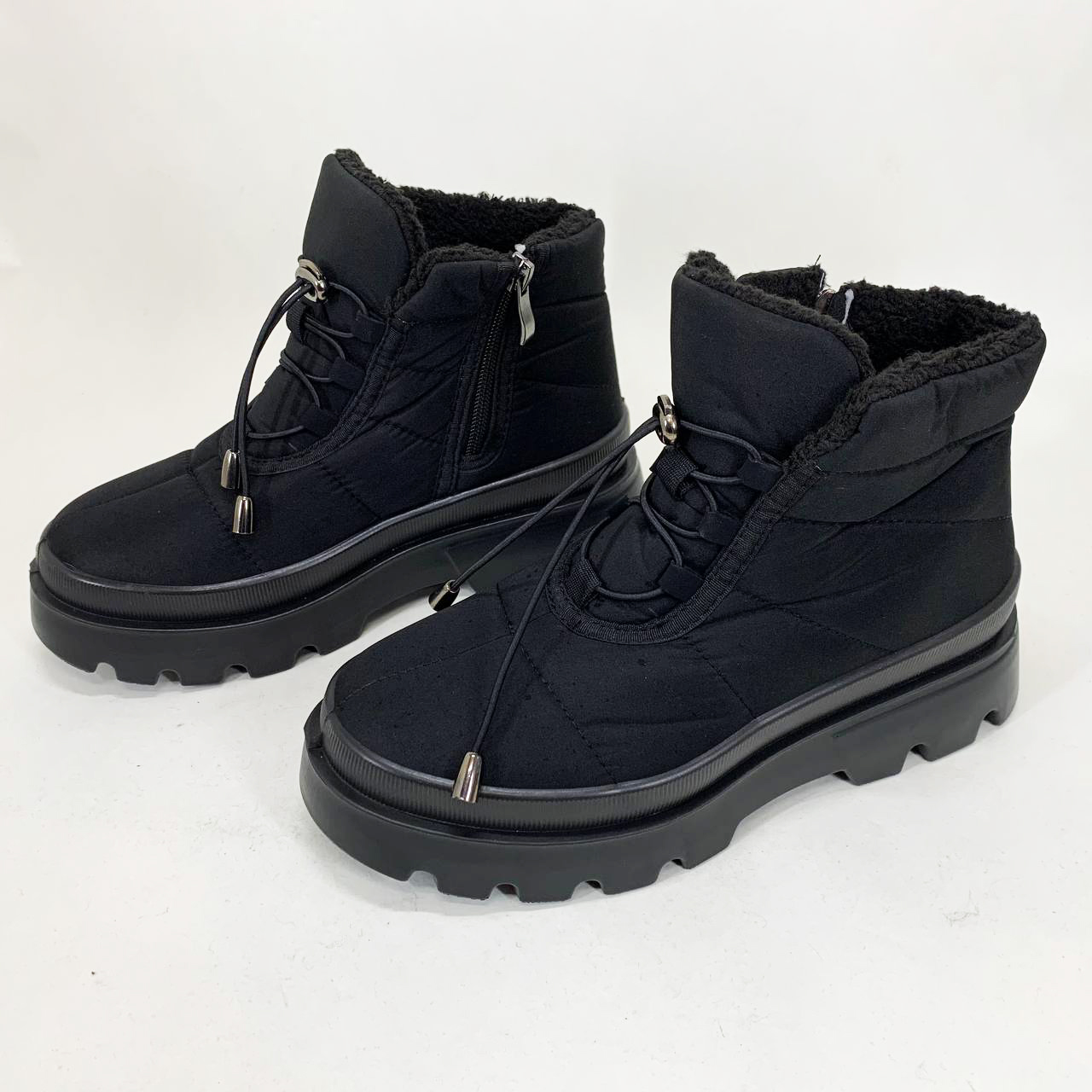 Сапоги женские 38р 23см, Туфли на платформе, Удобные челси зимние, Утепленные ботинки женская обувь