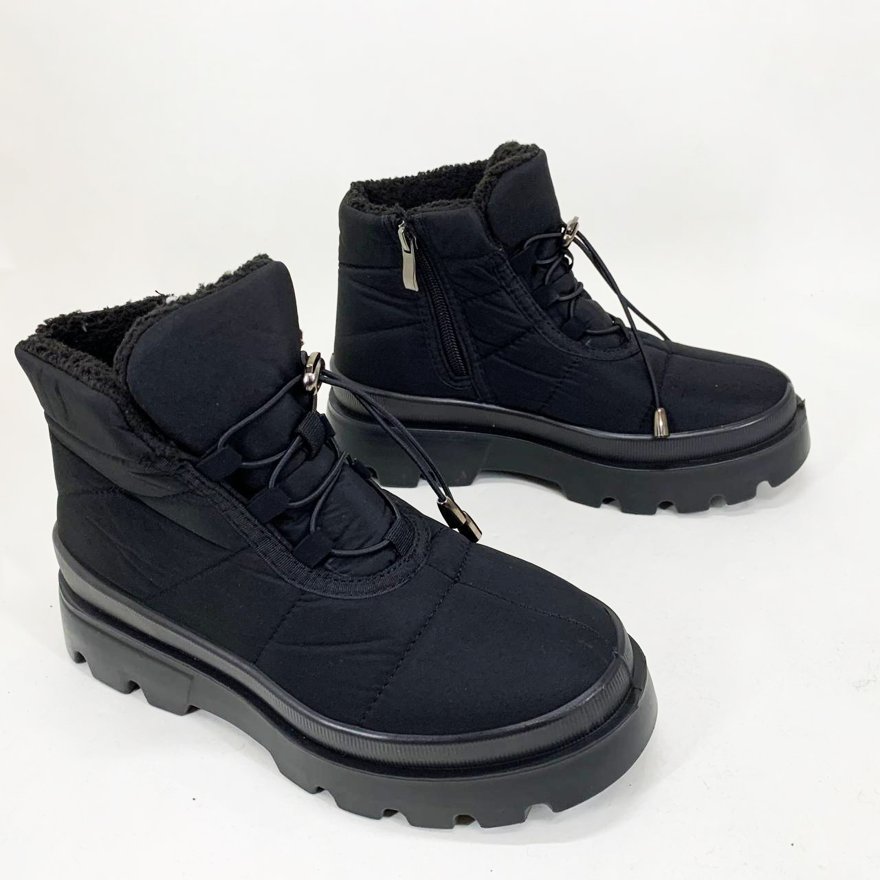 Сапоги женские 38р 23см, Туфли на платформе, Удобные челси зимние, Утепленные ботинки женская обувь