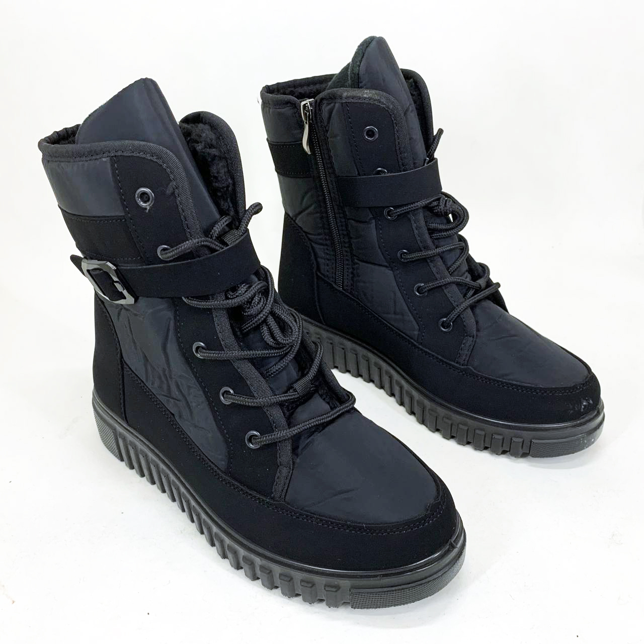 Сапоги женские 40р 26см, Дизайнерские женские ботинки, Женская демисезонная обувь утепленная