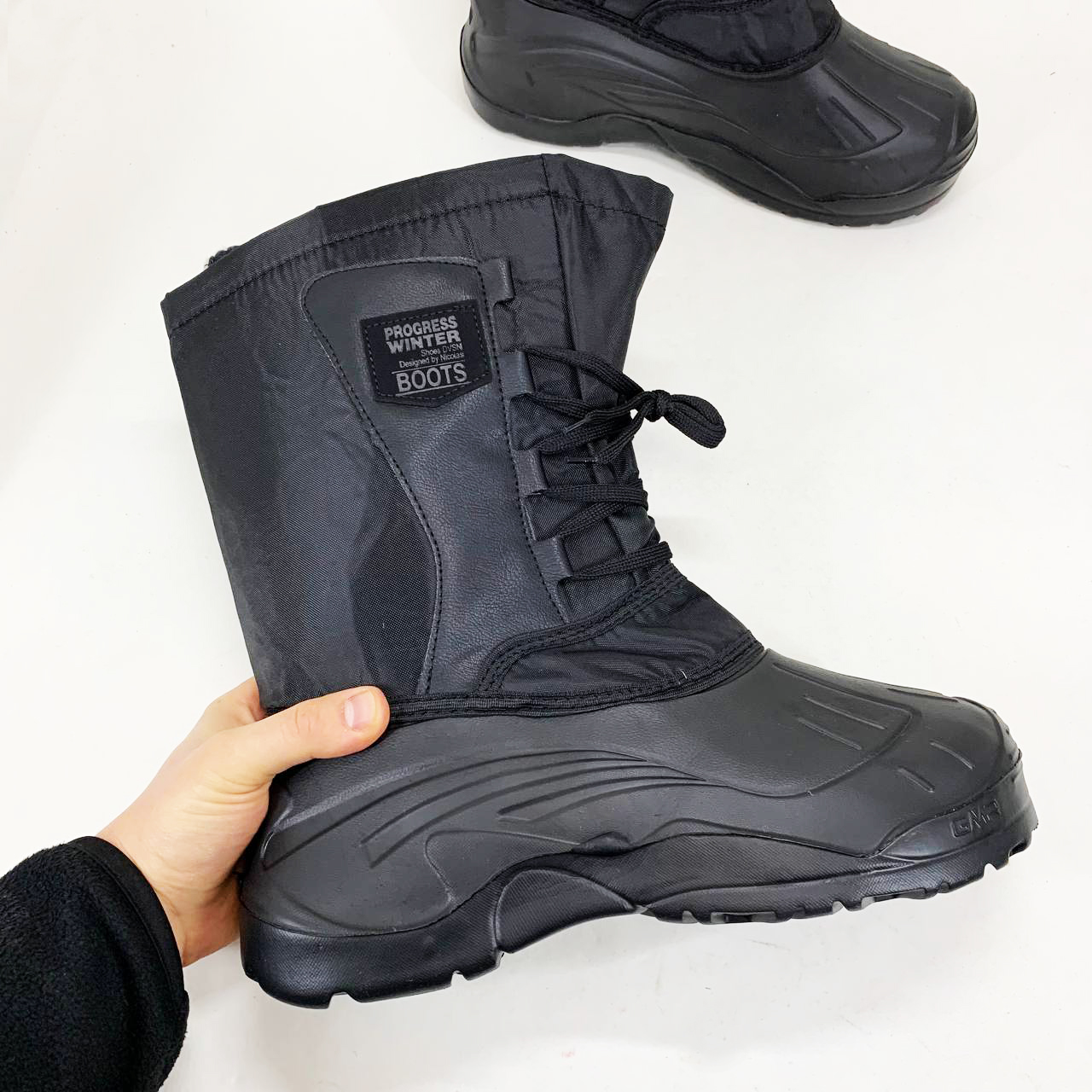 Сапоги мужские 43р 28,5см Ботинки робочие, Утепленные сапоги резиновые весенние
