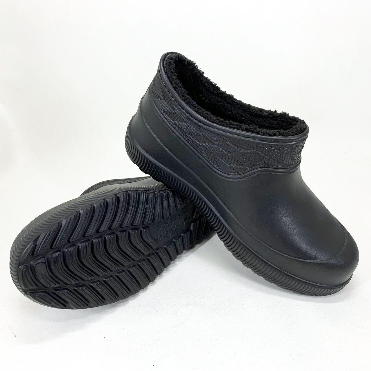 Галоши утепленные женские 39р 24см Меховые бурки, Бурки для дома Зимние женские чуни