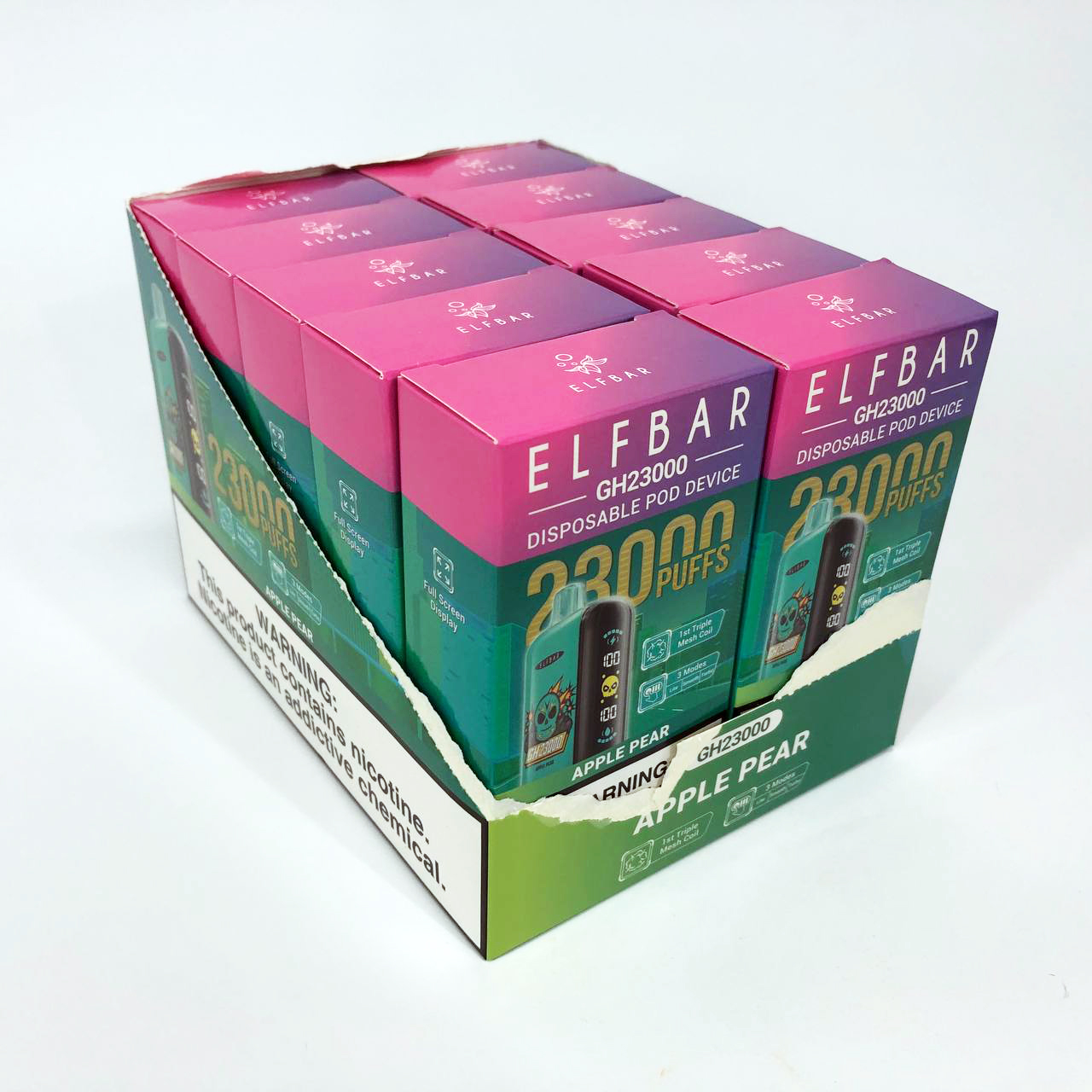 ELF BAR GH 23000 5%. Яблуко Груша (Apple Pear)