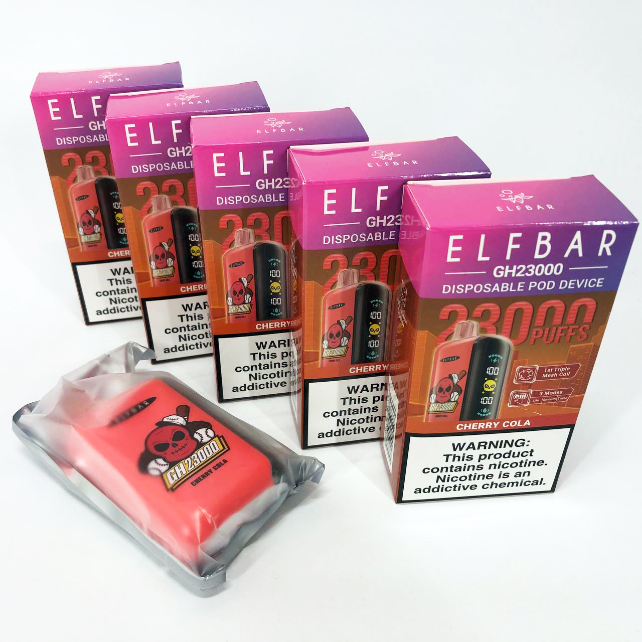 ELF BAR GH 23000 5%. Черри Кола (Cherry Cola)