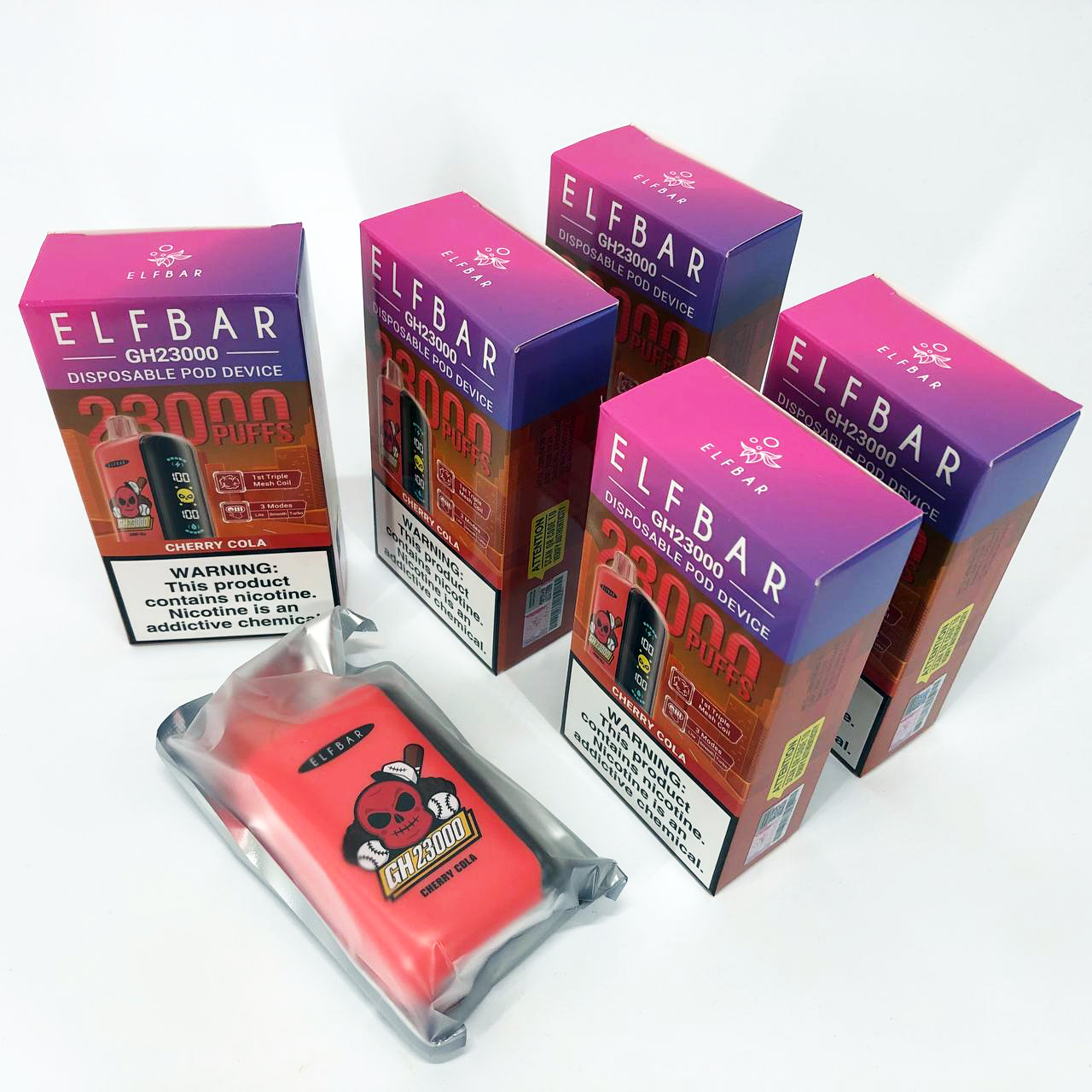 ELF BAR GH 23000 5%. Черри Кола (Cherry Cola)