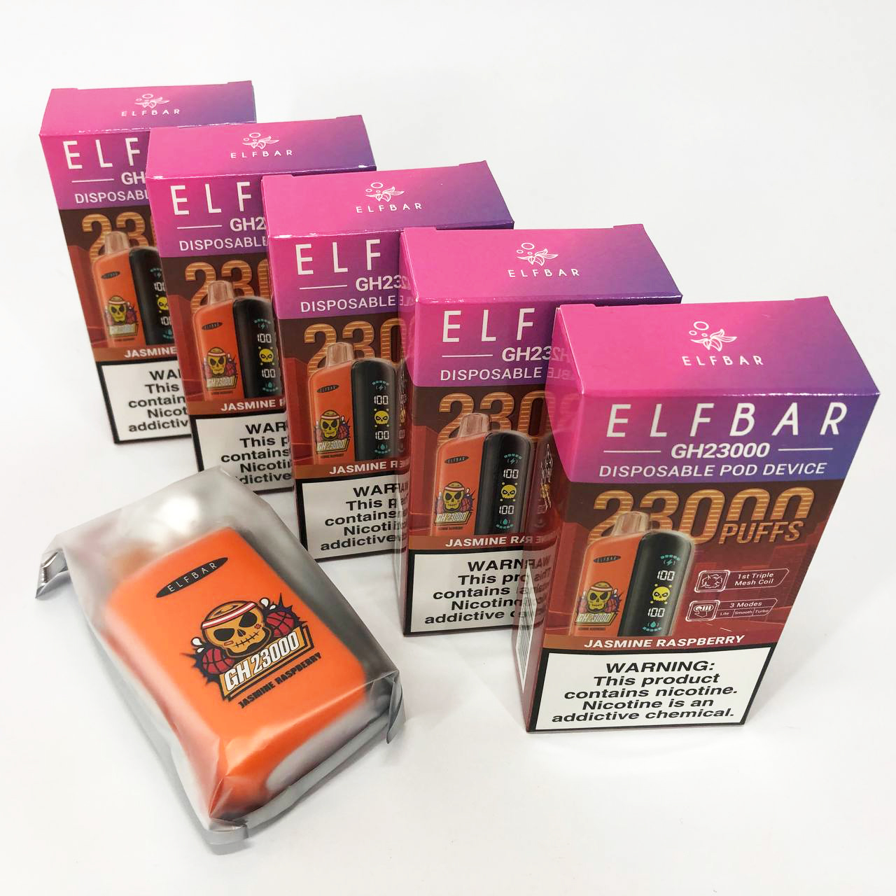 ELF BAR GH 23000 5%. Жасмин Малина (Jasmine Raspberry)