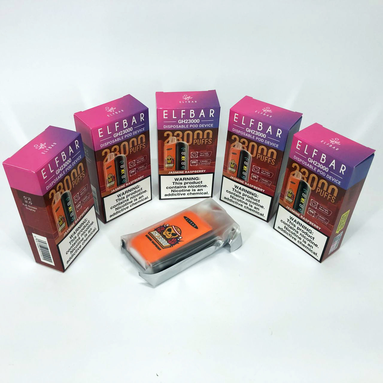 ELF BAR GH 23000 5%. Жасмин Малина (Jasmine Raspberry)
