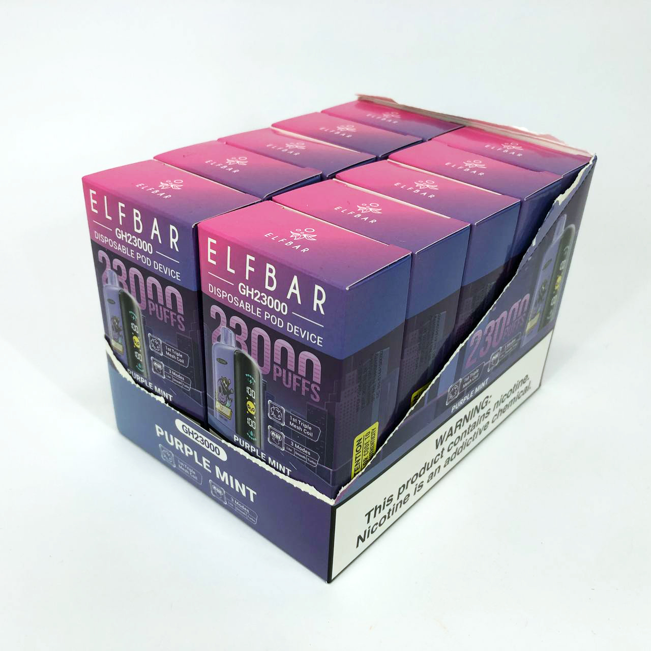 ELF BAR GH 23000 5%. Пурпурная Мята (Purple Mint)