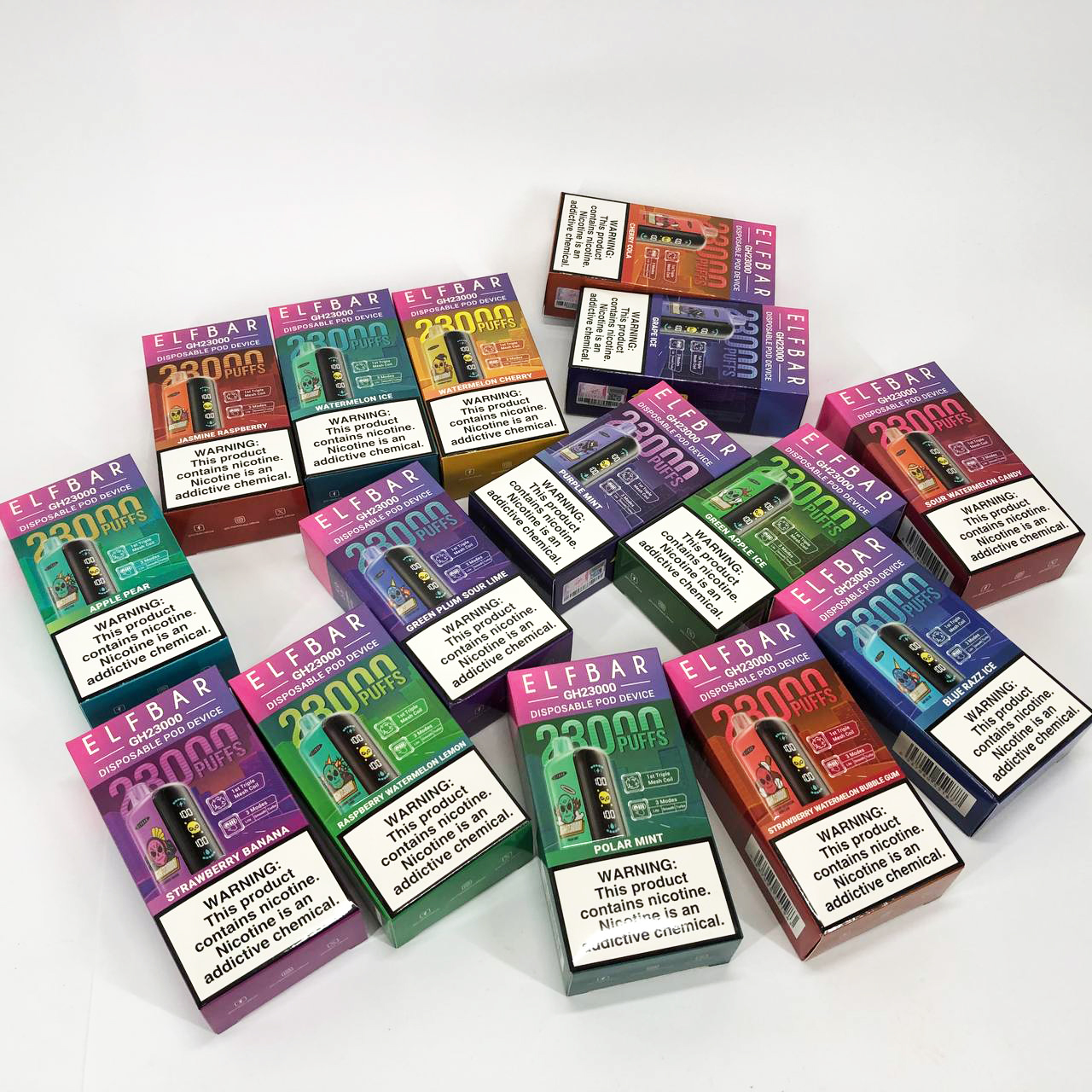 ELF BAR GH 23000 5%. Пурпурная Мята (Purple Mint)