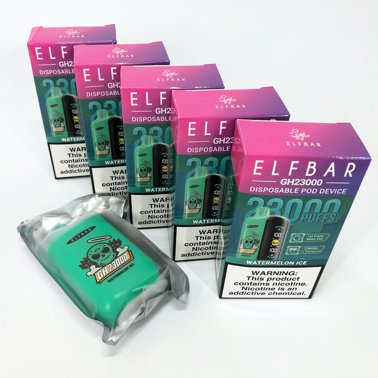 ELF BAR GH 23000 5%. Арбуз (Watermelon Ice)