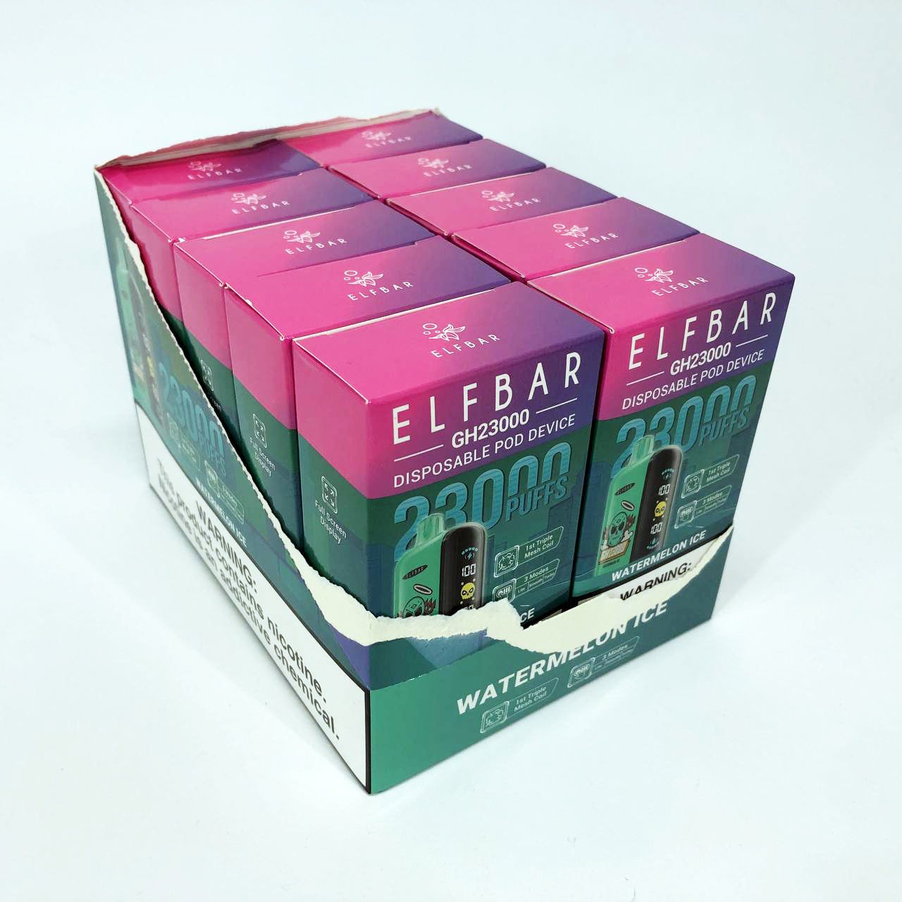 ELF BAR GH 23000 5%. Арбуз (Watermelon Ice)