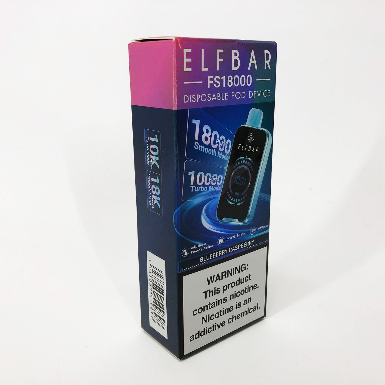 ELF BAR FS18000 5%. Черника Малина (Blueberry Raspberry)